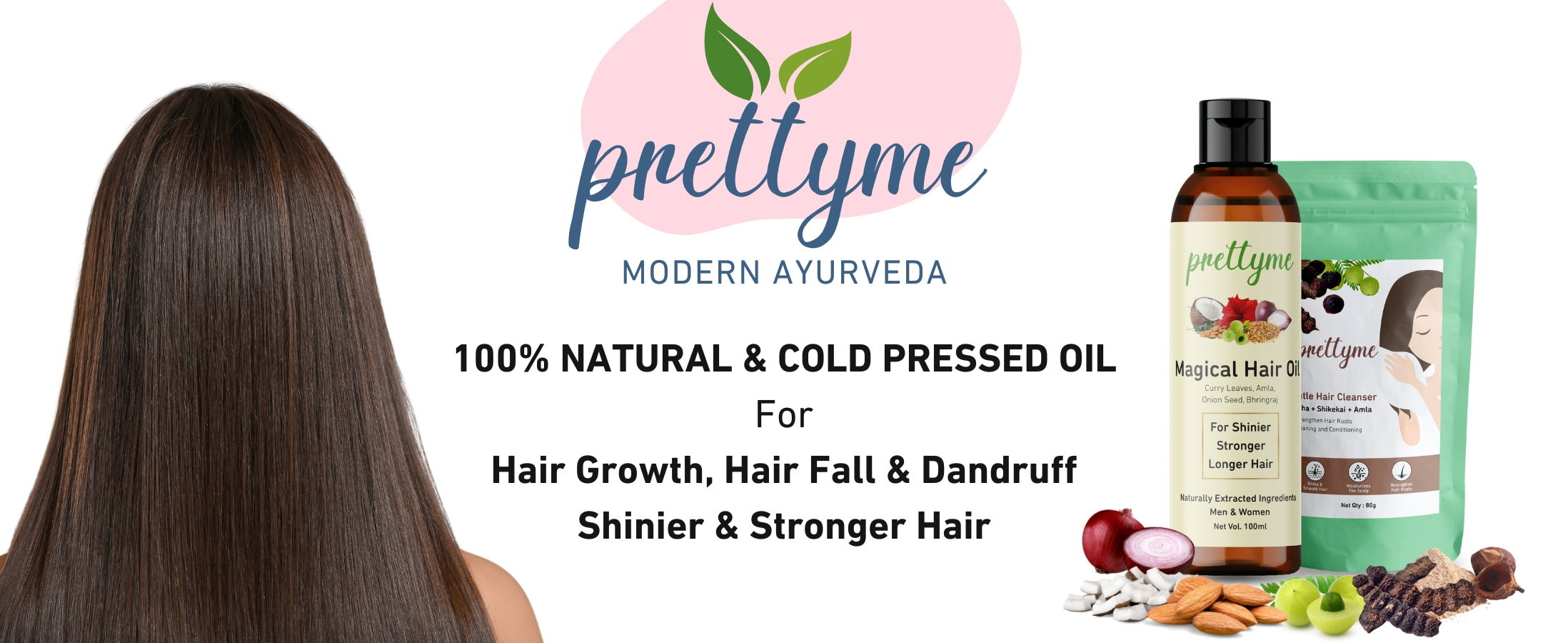 Organic natural hair oil, enriched with amla, Onion, Bhringraj, coconut and Almond oils for deep hydration, hair fall and hair growth