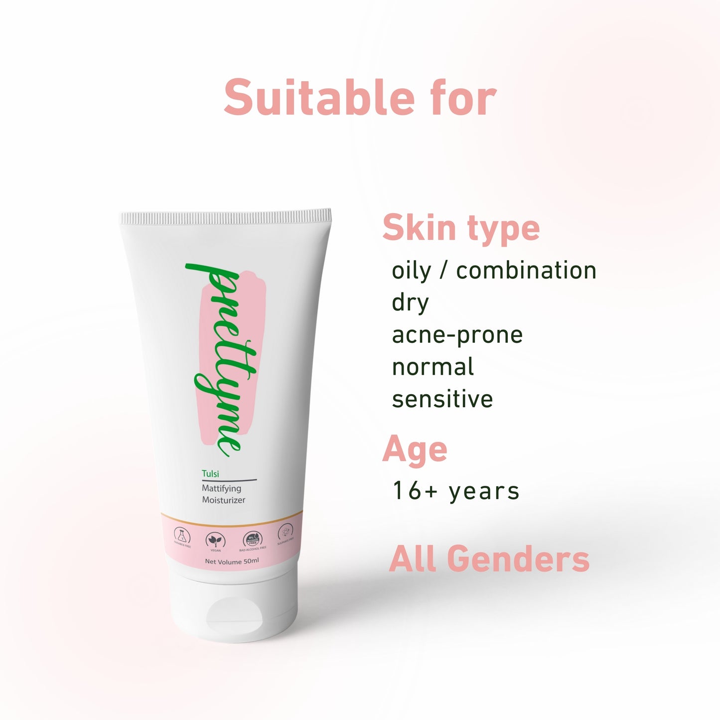 oil free mattifying moisturizer for oil control, long lasting, skin soothing and barrier protection, suitable for image